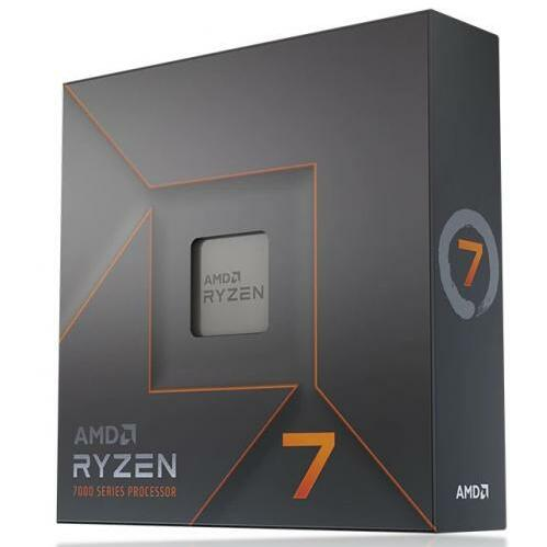 AMD CPU Desktop Ryzen 7 8C/16T 7700X (4.5/5.0GHz Boost,40MB,105W,AM5) box, with Radeon Graphics (100-100000591WOF)