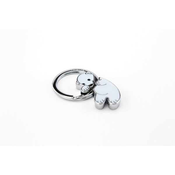 Troika KR8-03/WH kulcstartó "Polar Baby" (TROKR803WH) (TROKR803WH)