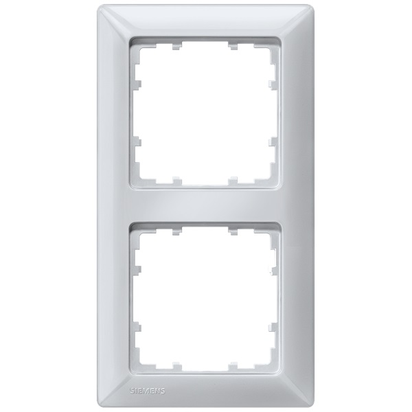 Siemens 5TG2552-3 DELTA LINE alumínium 2-es keret (5TG2552-3)
