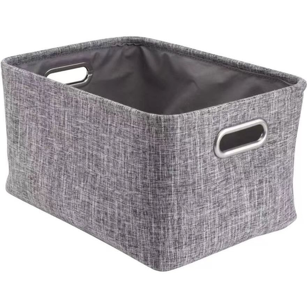 STORAGE BOX DOMOLETTI 26X36X20CM GRAY