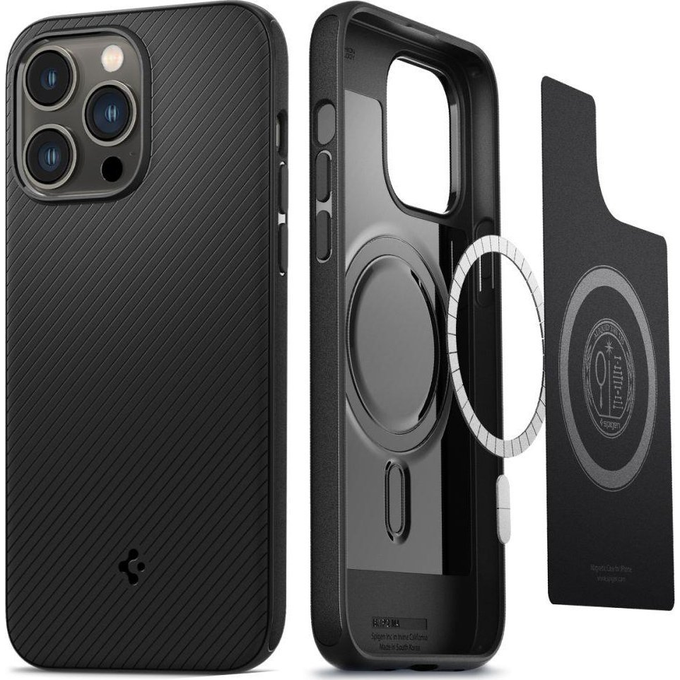 Spigen Mag Armor MagSafe, matte black - iPhone 14 Pro Max (SPN2360)