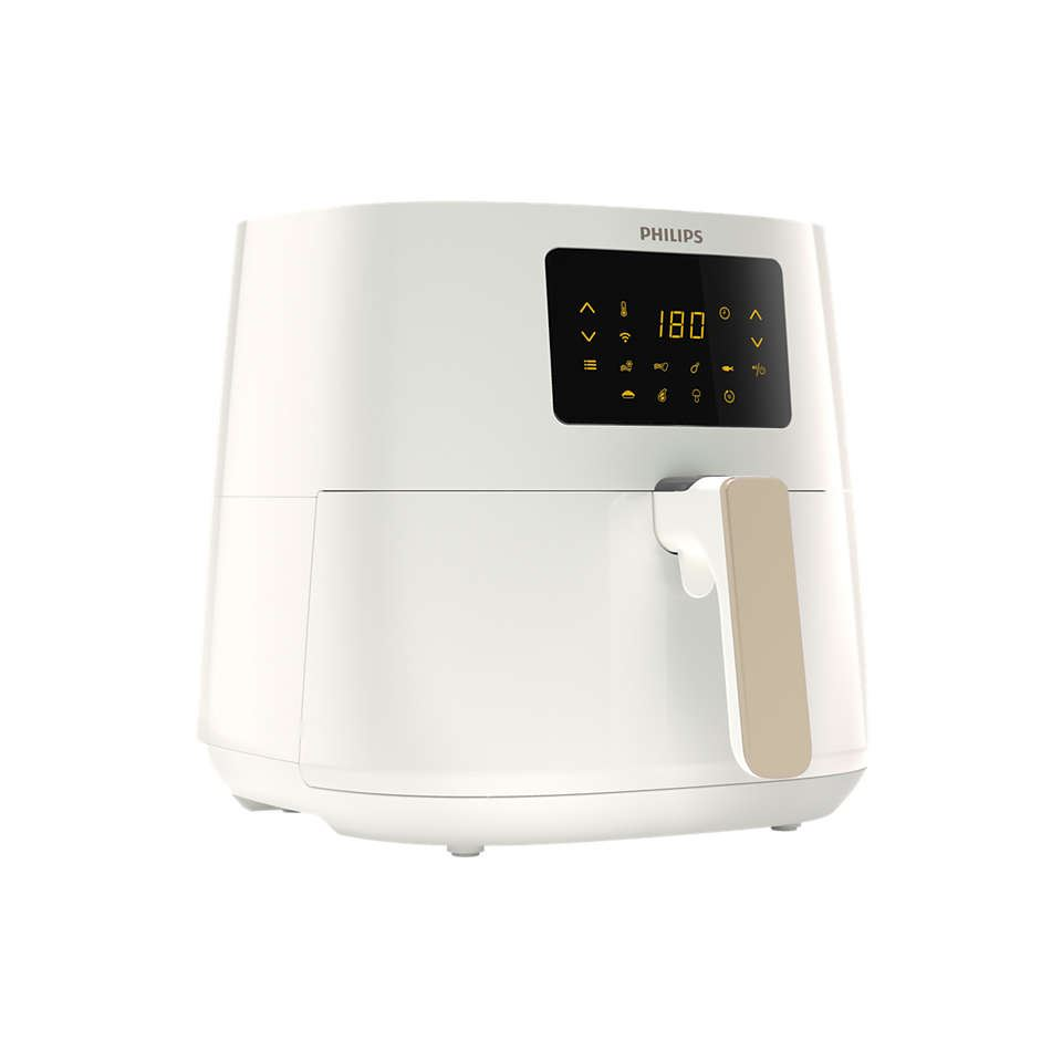 Philips HD9280/30 5000 Series Connected Airfryer XL forrólevegős sütő fehér (HD9280/30)