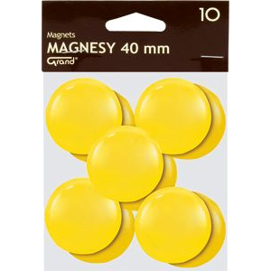Táblamágnes Grand 40 mm Sárga (KWTR0240)