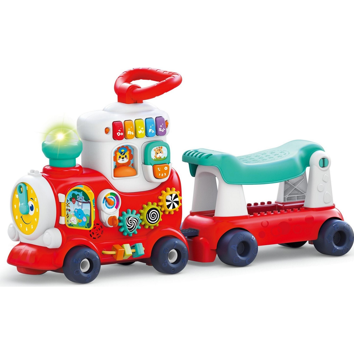 Dumel Discovery 4az 1ben kisvonat - Piros (DD 10226)