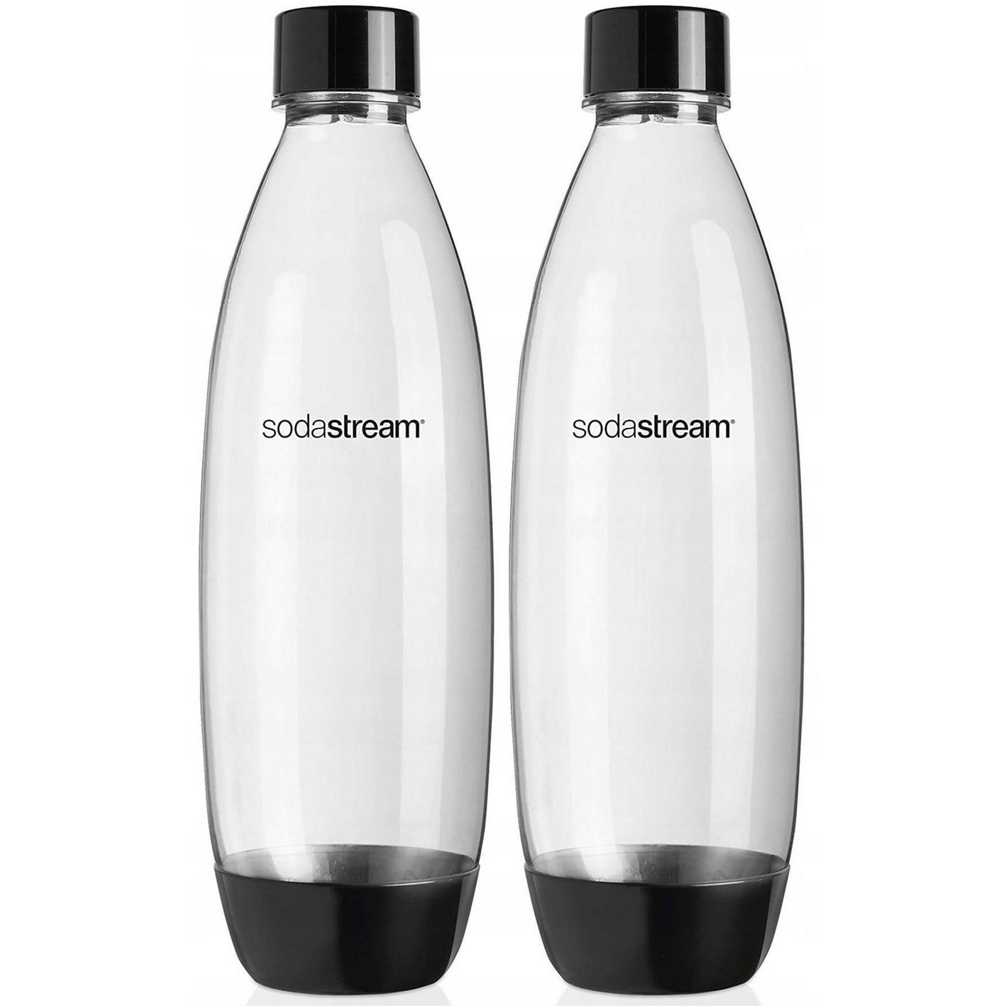 SodaStream Fuse 1L palack szódagéphez - Fekete (2db/csomag) (FUSE DOPPELPACK)