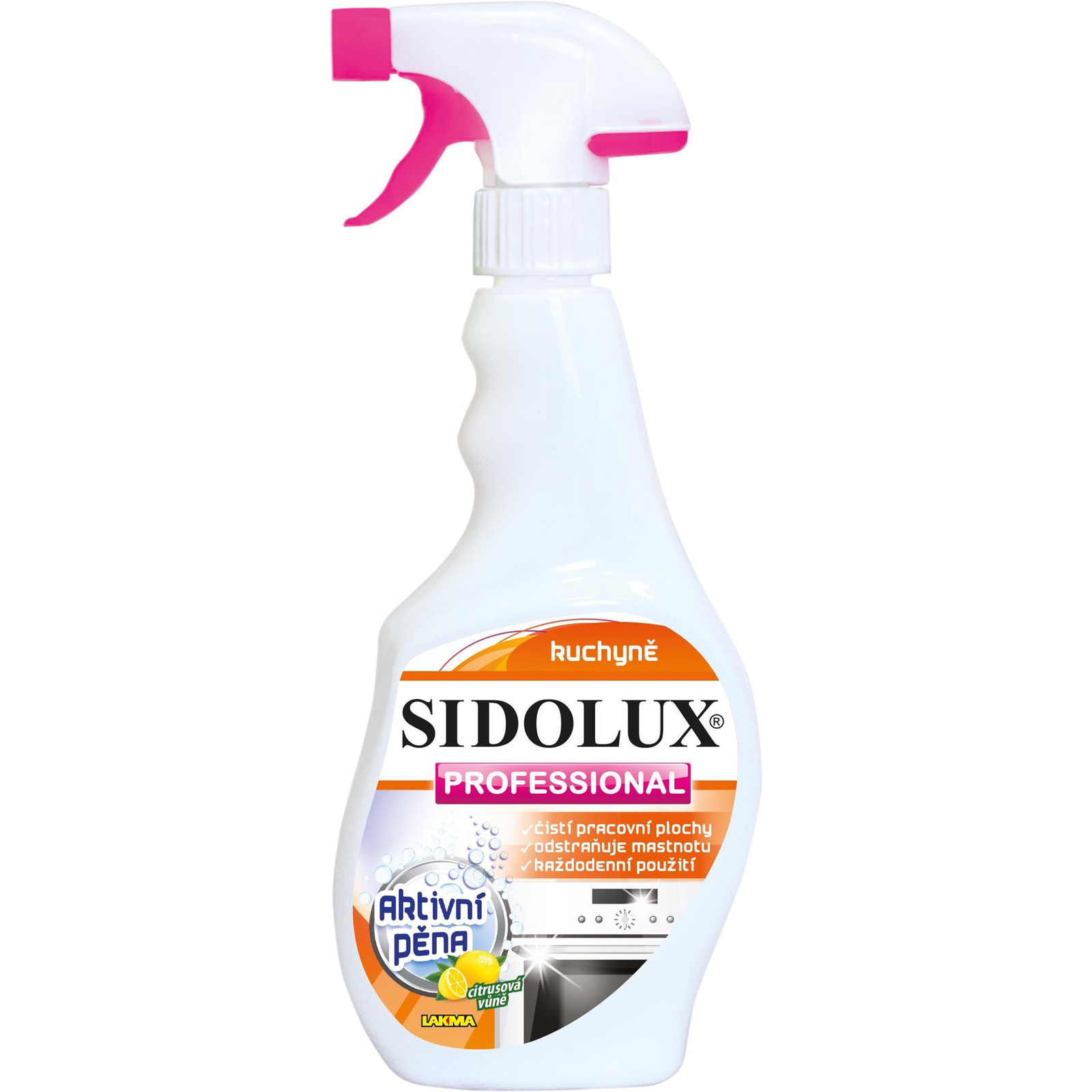 SIDOLUX Professional Konyha Aktív hab 500 ml (5902986208027)