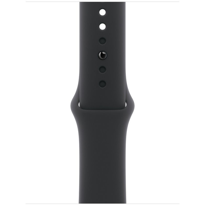 Apple Watch 40mm sportszíj, S/M - fekete (MAX94ZM/A)