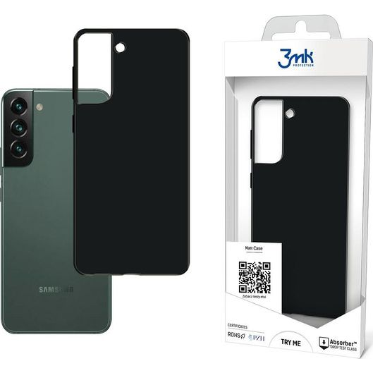 3mk Matt TPU anyagú Telefontok Samsung Galaxy S22+ 5G