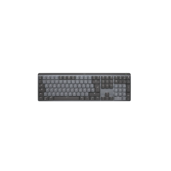 Logitech MX Mechanical tastiera Ufficio RF senza fili + Bluetooth QWERTZ Svizzere Grafite, Grigio