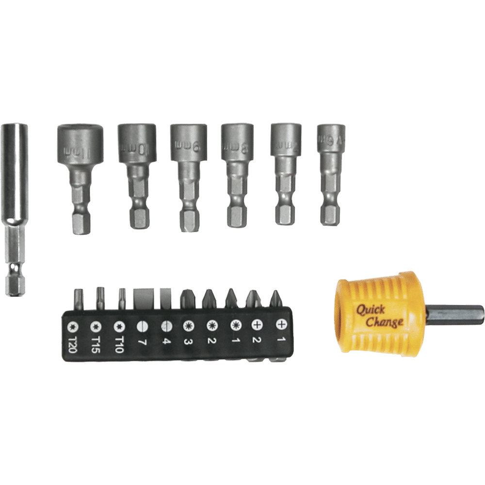 TOPEX 39D361 Csavarhúzó Bitkészlet 18db (43110)