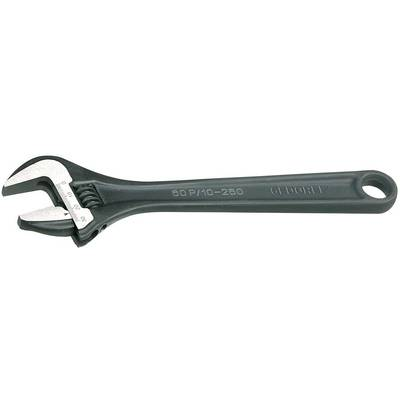 Gedore Llave De Una Boca Ajustable, Anchura De Sujeción 36 Mm (1,7/16 Pulgadas), Escala De Ajuste, Modelo Sueco, Fosfatada, 60 P 12