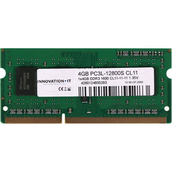 Operační paměť DDR3 Innovation IT 4260124855283 4 GB