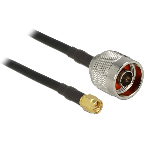 DeLockAntennenkabel N Stecker > SMA Stecker CFD200 10m low loss
