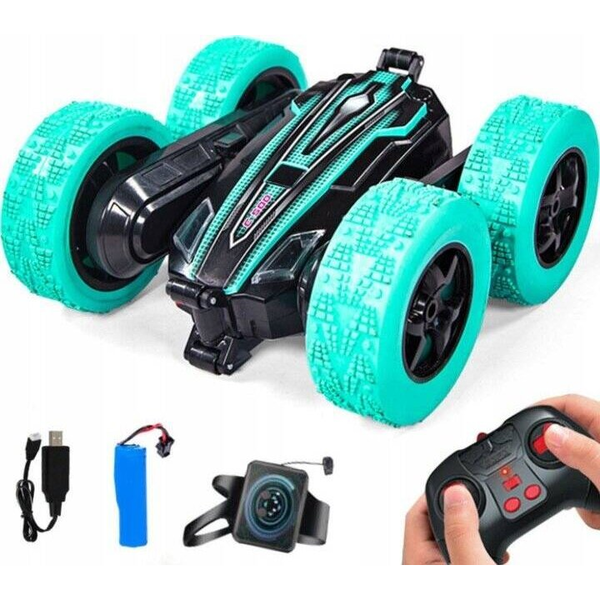 Stunt Car Twister Kézi Gesztusvezérlésű Távirányító Kék