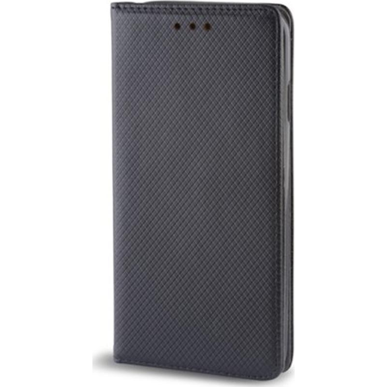 Smart Magnet Samsung A736 Galaxy A73 Oldalra Nyíló Mágneses Könyv Tok Szilikon Belsővel Fekete (8_2280843)