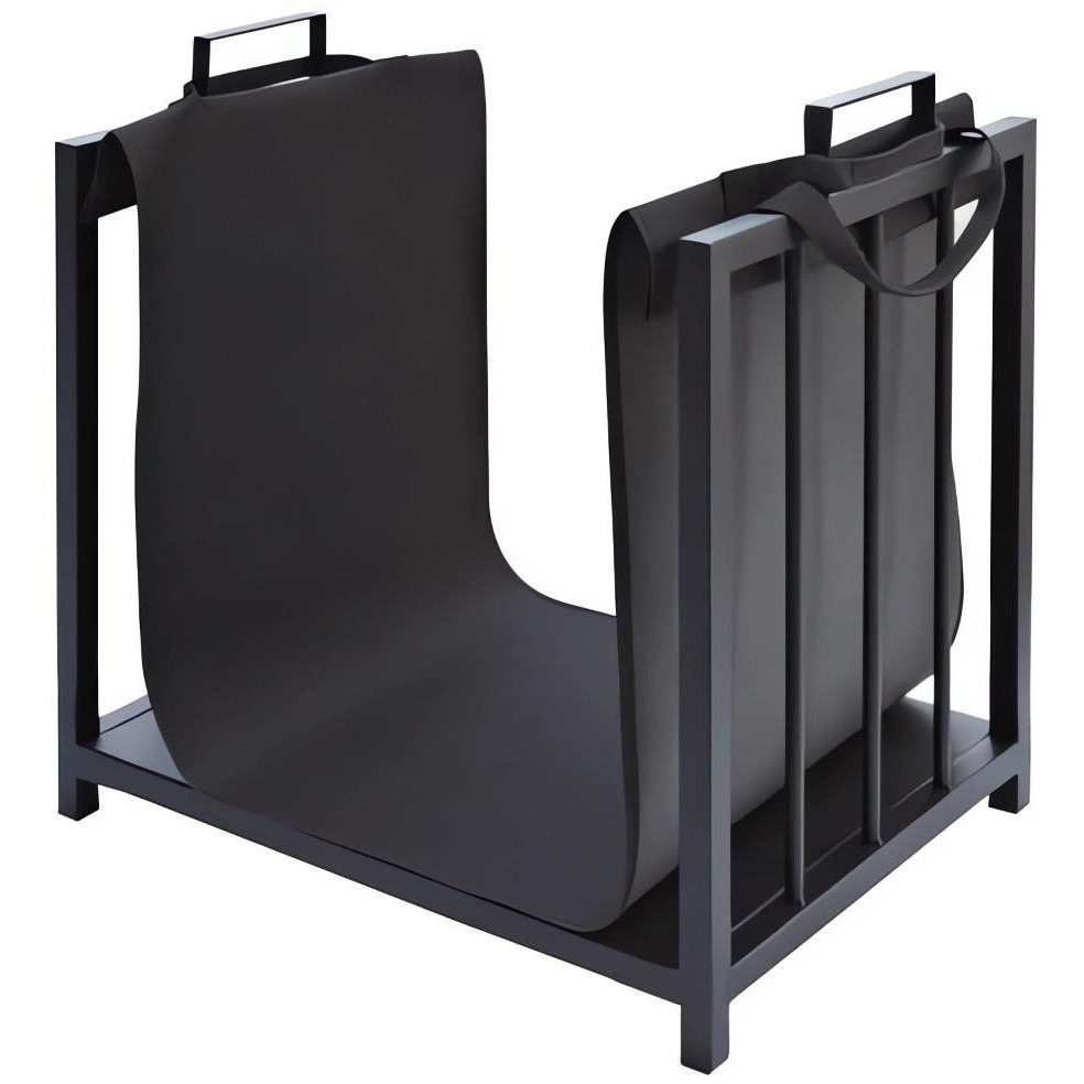 Kaminer 24628 fás kosár 50,5 × 37 × 50 cm, fekete (00024628)