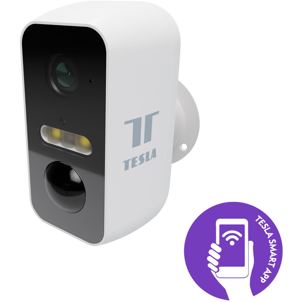 Kamera TESLA Smart Camera Battery CB500 Venkovní bílá Wi-Fi