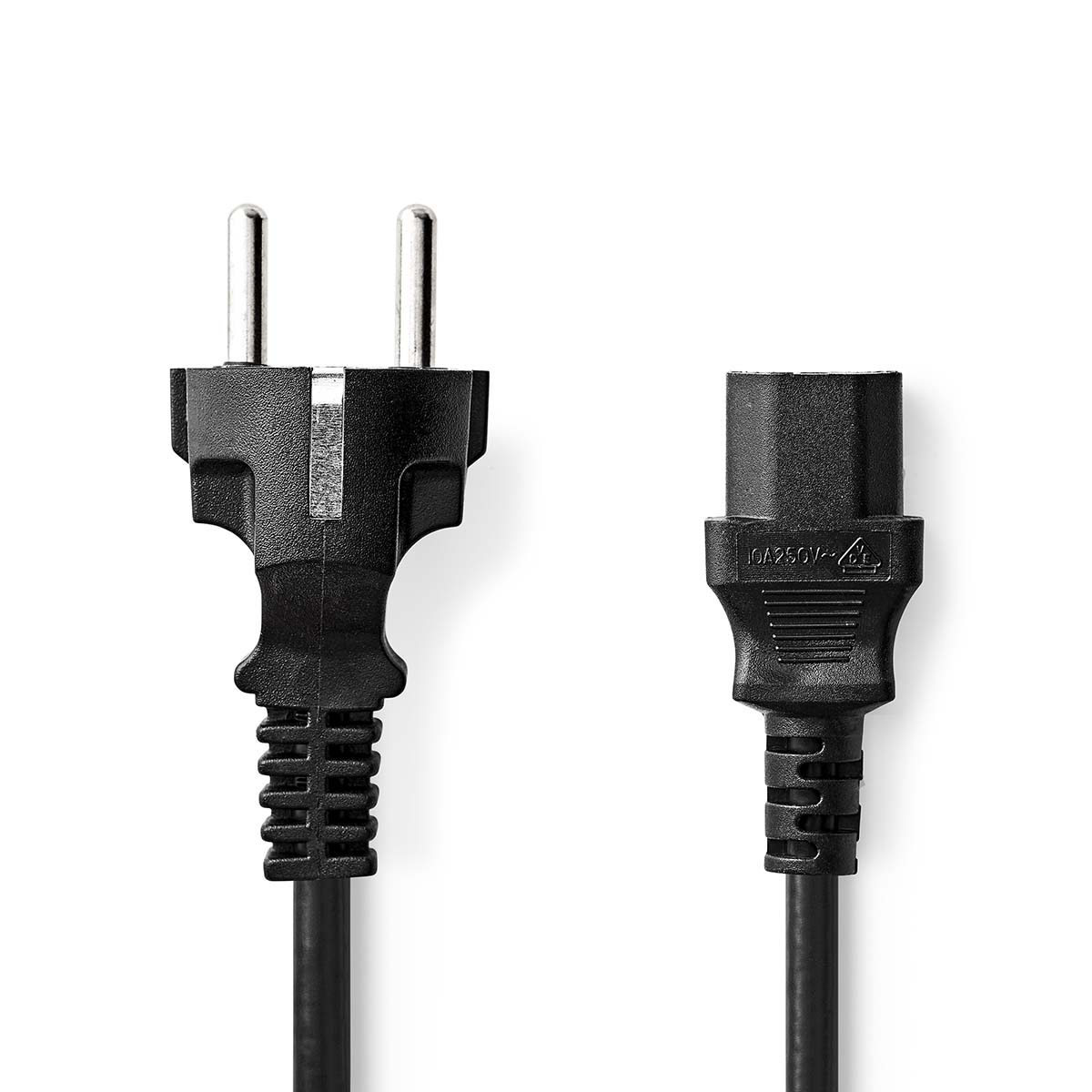 Nedis CEGL10030BK30 250V Hálózati tápkábel 3m - Fekete (CEGL10030BK30)