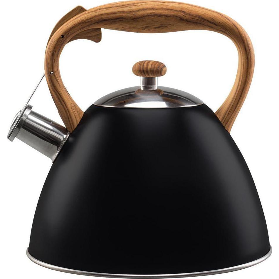 Vilde fekete vízforraló bronz fogantyúval 3L (111923)