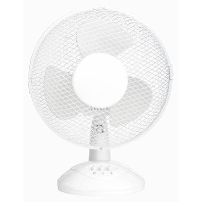 Basetech Asztali ventilátor 30 W (O x Ma) 270 mm x 460 mm Fehér