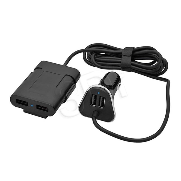 BLOW 75-744 4x USB-A Autós töltő - Fekete
