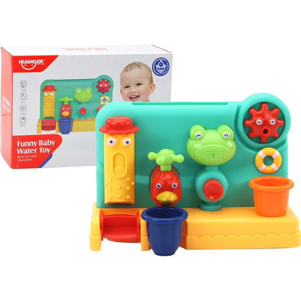 Baba Fürdőjáték Szökőkút Béka Csap