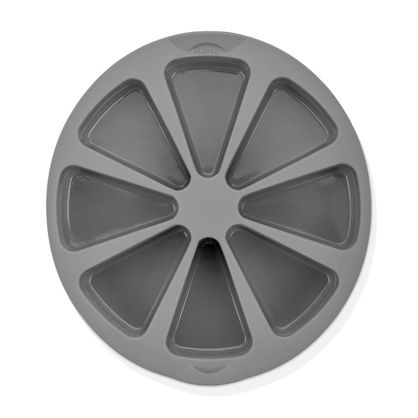 IRIS szilikon 8 szeletes sütőforma, szürke, fekete vagy piros színű SL-3202 (SL-3202)