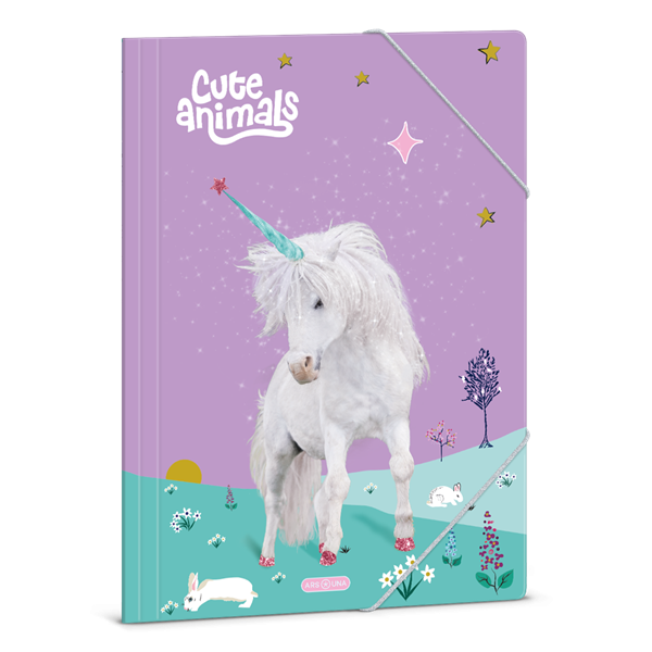 Ars Una Gumis mappa A4 karton UNICORN (50214488)