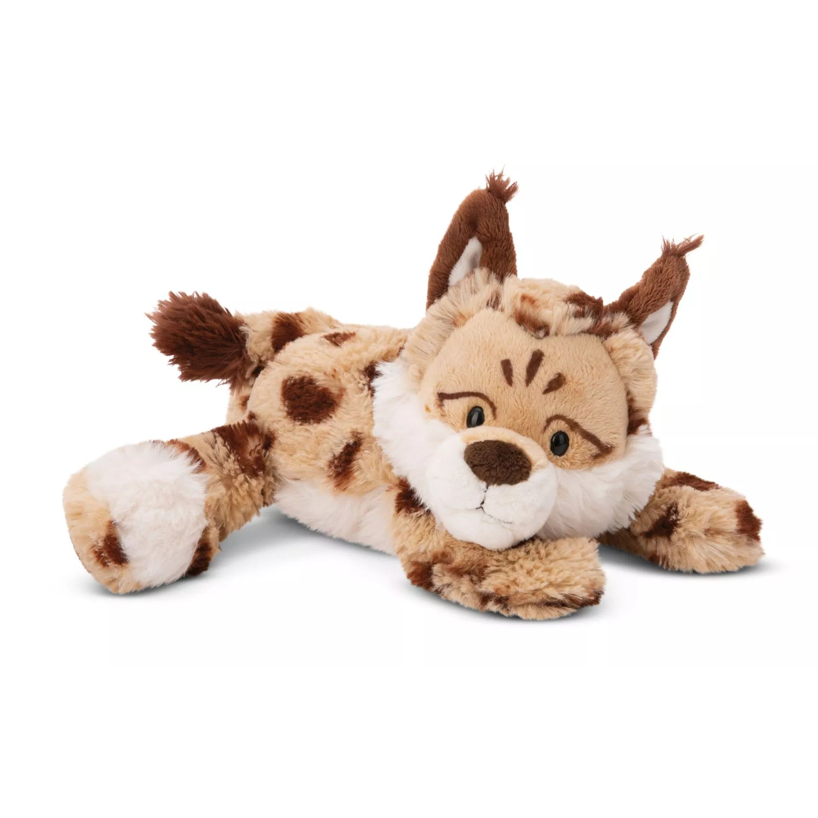 Nici Green Lyka a hiúz fekvő plüssfigura - 30 cm (49807)