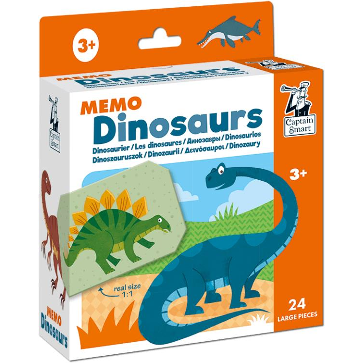Captain Smart Pexeso - Dinosaurs (5903699821350)
