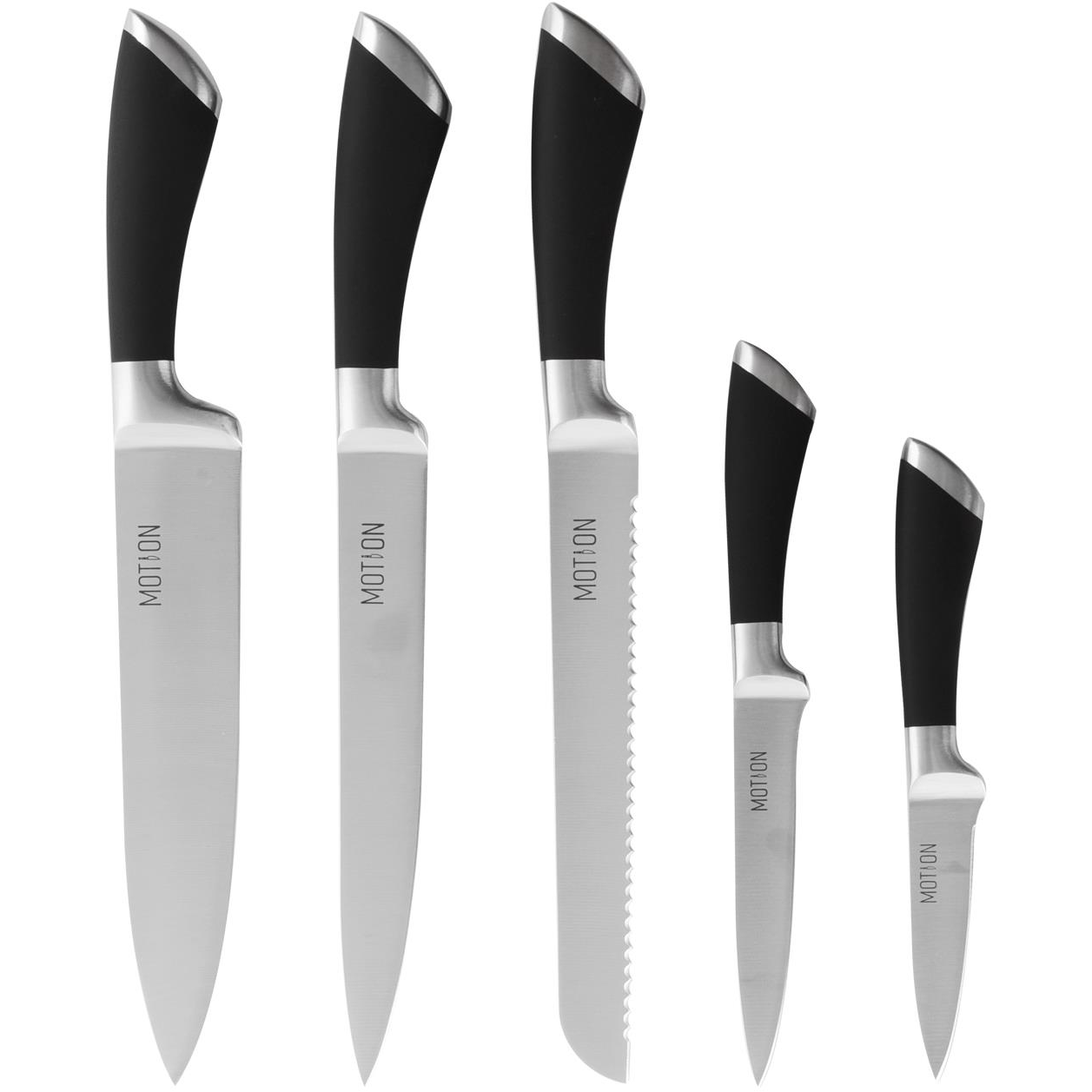 ORION UH MOTION Rozsdamentes acél konyhai késkészlet, 5 db-os (831132)