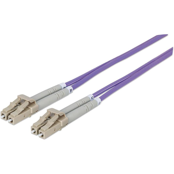 Intellinet 750875 InfiniBand og fiberoptisk kabel 1 m LC Violet