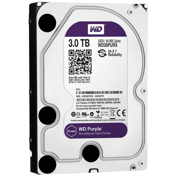 Твърд диск WD WD30PURX 3 TB