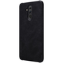 Nillkin Qin Huawei Mate 20 Lite Oldalra Nyíló Flip Bőrtok - Fekete
