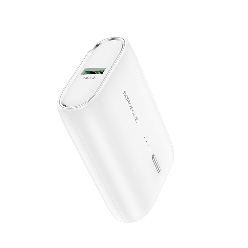 Borofone BJ21 Power Bank 10000mAh - Fehér (BJ21 FEHÉR)