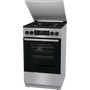 Gorenje GK5C42SJ Kombinált Gáz/Elektromos Tűzhely - Inox