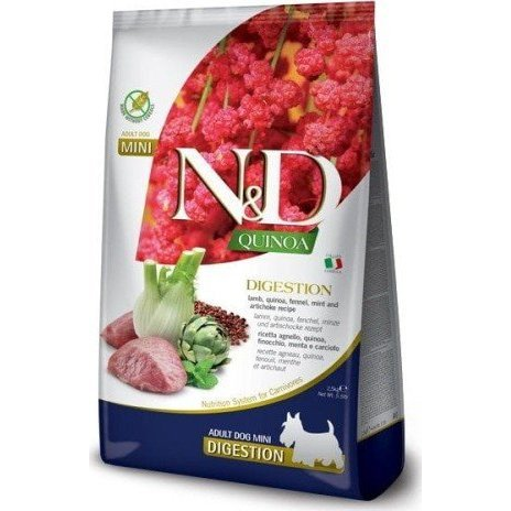 N&amp;D Dog Quinoa Digestion bárány 800g