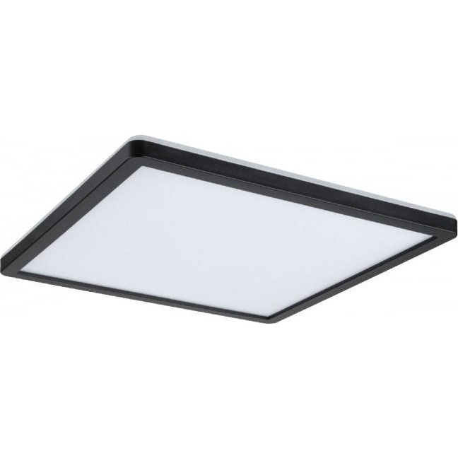 Paulmann 71015 LED Panel Atria Shine mennyezeti lámpa, fekete, 4000K természetes fehér, 1.600 lm, IP20 (PL71015)