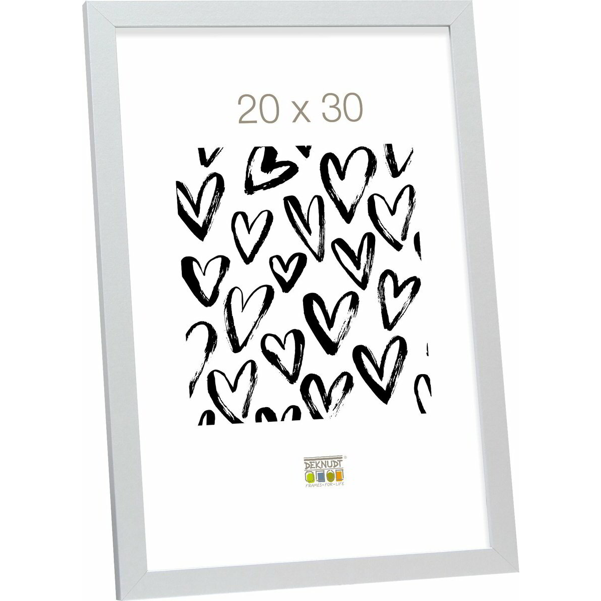 Deknudt S44CD1 22x32 Képkeret - Ezüst (S44CD1 20X30)