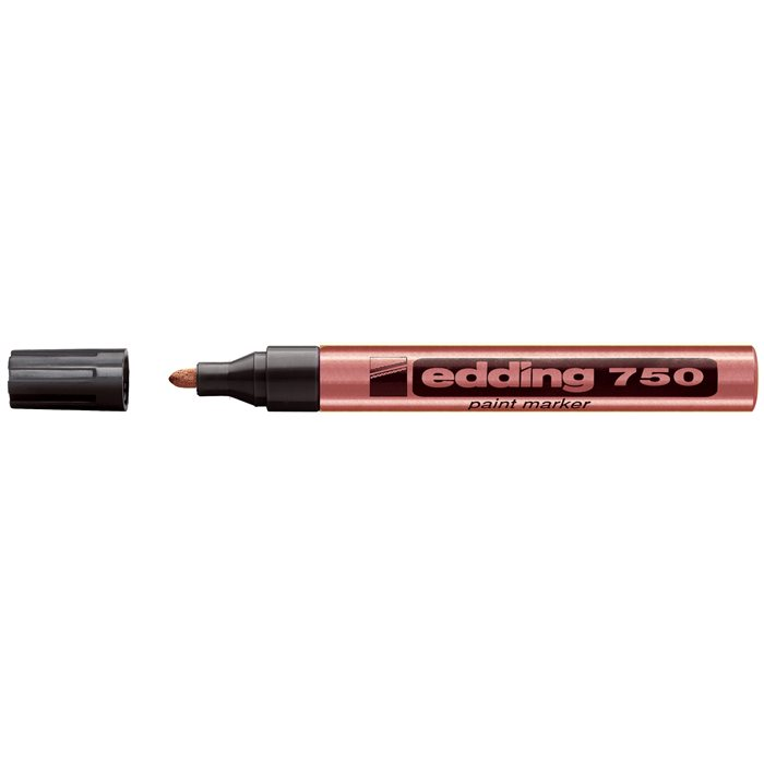Edding 750 2-4mm Lakkmarker - Vörösréz (7580096022)