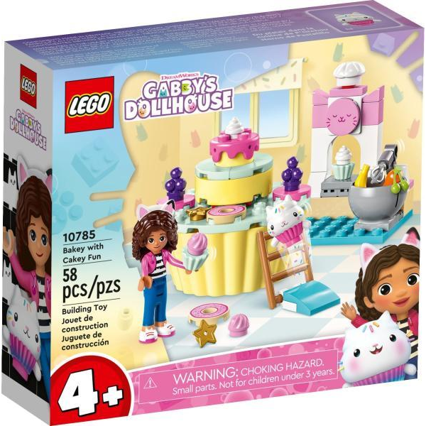 LEGO® Gabby's Dollhouse - Забавление в кухнята с Cakey 10785, 58 части