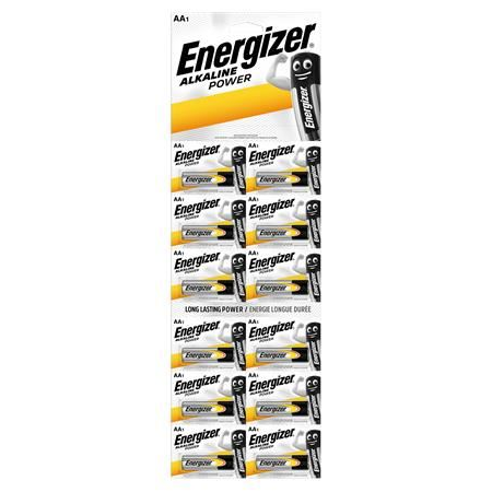 Energizer Alkaline Power Kartella AA ceruza elem 12 db egyesével téphető (NZAP6A08) (NZAP6A08)