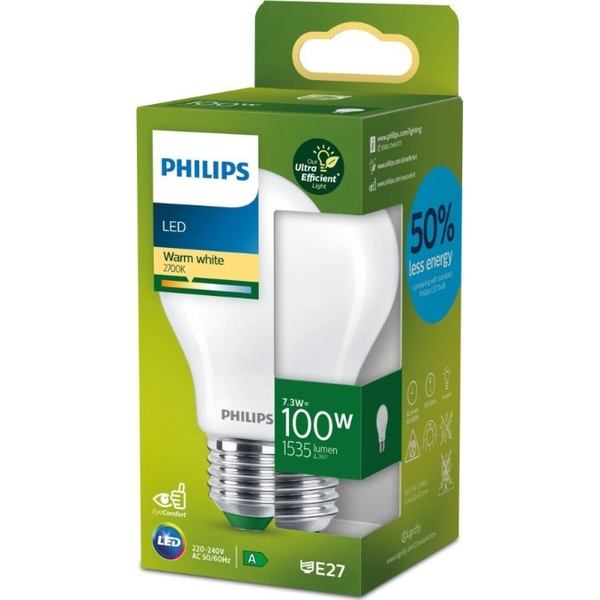 Philips 8720169188013 LED lámpa Meleg fehér 2700 K 7,3 W