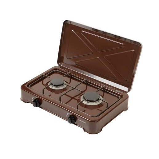 Plynový vařič dvouplotýnkový na propan butan plus plynový set a