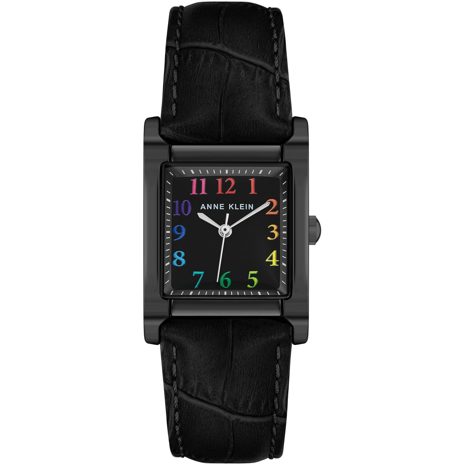 Anne Klein női szögletes karóra AK/3889MTBK (086702704736)