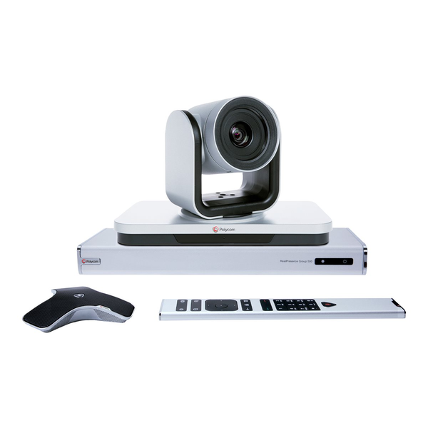 HP Poly RealPresence Group 500 Video Conferencing System with EagleEyeIV 12x system til videokonference Ethernet LAN System til gruppevideokonference