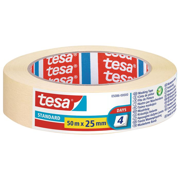 Бояджийско тиксо Tesa Standard 5086 25 мм х 50 м