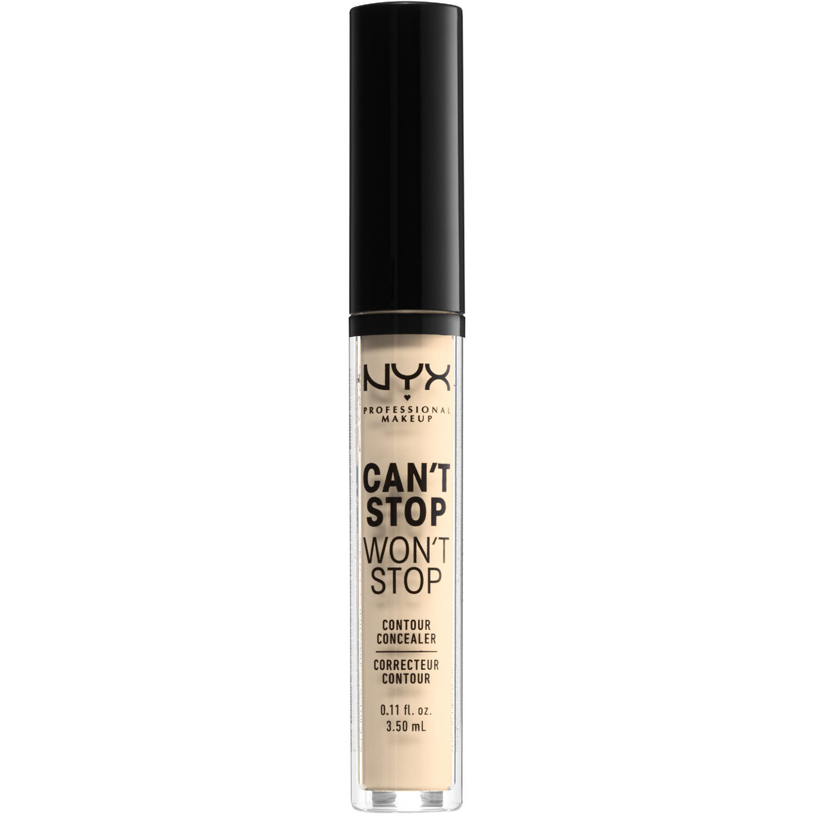 NYX PROFESSIONAL MAKEUP Can't Stop Won't Stop Concealer 01 Pale 3,5 ml (800897168544)