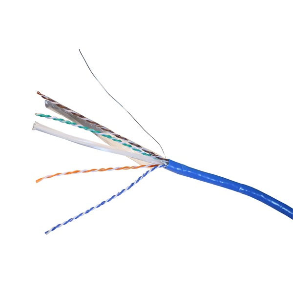 Legrand 032857 Cat6 árnyékolt (F/UTP) 4 érpár (AWG23) PVC kék Eca 305m kartondoboz LCS3 réz fali kábel (032857)