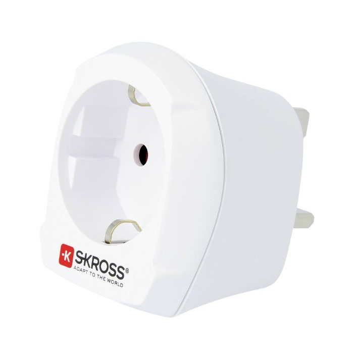 Skross 1.500230-1 Úti adapter CA EU - UK fehér (1.500230-1)